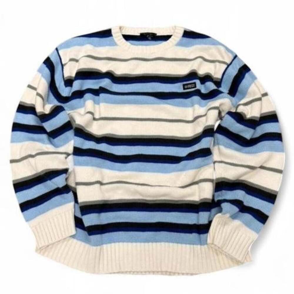 South Pole Striped Knit Sweater